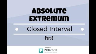 Locate The Absolute Extremum Of The Function On The Closed Interval Part 8 [upl. by Lledra]