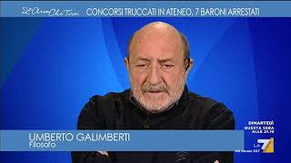 Galimberti concorsi truccati allUniversità Mi meraviglio della meraviglia [upl. by Ahsatak59]