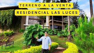 Recorriendo un terreno a la venta en una residencial exclusiva de El Salvador [upl. by Stonwin]