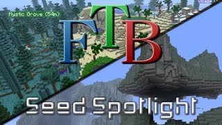 Minecraft Feed The Beast Unleashed Seed  Plenty OBiomes The Sequel [upl. by Avat812]