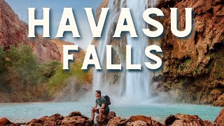 Havasu Falls The Blue Water at Havasupai [upl. by Yawnoc]