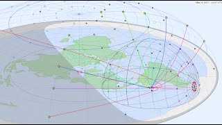 Flat Earth Astronomy Revisiting Celestial Mechanics with Flat Earth South Pole Star Trails [upl. by Ahsener]