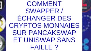 Comment Échanger Swapper les Cryptos monnaies sur Trustwallet et Uniswap sans Faille [upl. by Enogitna92]