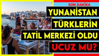 Yunanistanda tatil yapmak ucuz mu Gazeteci Yazar Fatih Polat gitti gördü anlattı [upl. by Werdma]