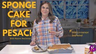 The Best Gluten Free Sponge Cake Recipe  Naomi Nachman  Kosher for Passover [upl. by Codee]