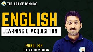 ENGLISH PEDAGOGY  THE ART OF WINNING  LEARNING amp ACQUISITION  BY RAHUL SIR [upl. by Sumetra]