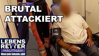 Täter auf der Flucht  Brutale Attacke an der Tankstelle  Lebensretter hautnah  SAT1 [upl. by Oliy]