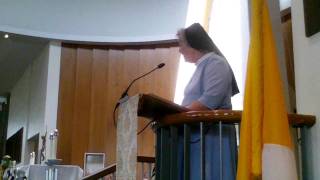 St Hubert President Speech Sister Mary Smith IHM [upl. by Kinson659]