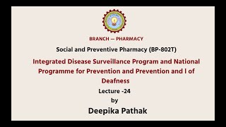 Social and Preventive Pharmacy  AKTU Digital Education [upl. by Kurr188]