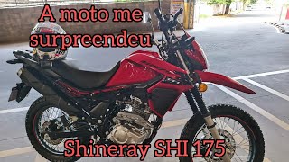 Shineray SHI 175 Minhas Impressões Teste Ride [upl. by Marko285]