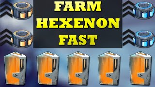 Warframe  Best Hexenon Farm Locations  Hexanon Farming Guide [upl. by Acila74]