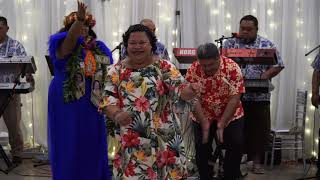 Alofa Maleiatoa Siva Samoa at Amaris BYU Law graduation party [upl. by Eimot]