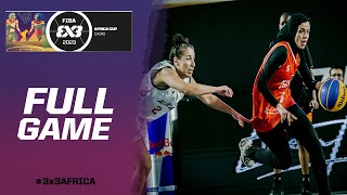 Algeria 🇩🇿 vs Egypt 🇪🇬  Women  Full Game  FIBA 3x3 Africa Cup 2023  3x3 Basketball [upl. by Onileba14]