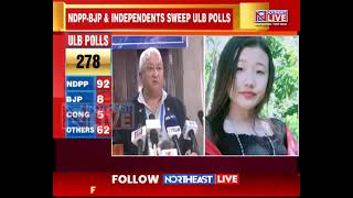 Nagaland 21 yearold Nzanrhoni I Mozhui becomes youngest candidate to win ULB polls [upl. by Nosredna]