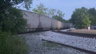 Hyattsville Maryland CSX train headed towards Baltimore [upl. by Adnilema279]