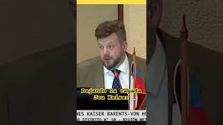 Johannes Kaiser dejando la cagda en el congreso [upl. by Hearsh]