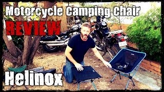 Motorcycle Camping Chair Review [upl. by Gnohp]