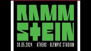 Rammstein  Deutschland Remix  Live 2024 in Athens Greece at Olympic Stadium3052024 [upl. by Remde]