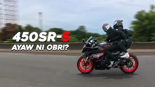 450SRS REVIEW GO NA PARA SA SPORTS BIKE [upl. by Heringer]