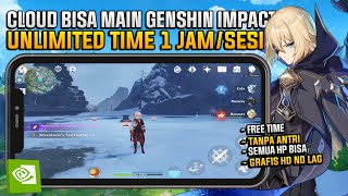 Cara Main Genshin Impact Di Hp Kentang Lancar 60 FPS  Cloud Nvidia Gforce Now [upl. by Elisabetta]