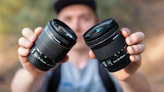 Canon 1018mm vs 1855mm For Vlogging [upl. by Ettennal]