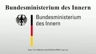 Bundesministerium des Innern [upl. by Inah]