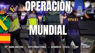 Desarticulada una organización criminal internacional dedicada al envío de cocaína a Europa [upl. by Taite]