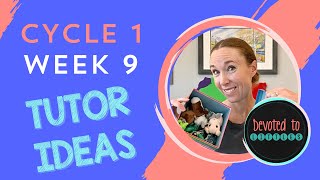 Cycle 1 Week 9 Tutor and Memory Work Ideas for Classical Homeschooling [upl. by Idalia]