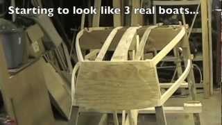 Building a plywood Optimist Pram dinghy  Part 4 [upl. by Anigar248]