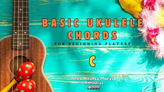 BASIC UKULELE CHORDS  C [upl. by Doe]