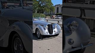 1939 Delahaye 135 MS Figoni ET Falaschi Cabriolet Drive By Detroit Concours dElegance 2023 [upl. by Derraj]