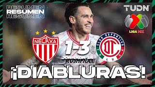 HIGHLIGHTS  Necaxa 13 Toluca  Liga Mx AP2024  J14  TUDN [upl. by Sylera705]