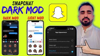 How To Get Dark Mode On Snapchat iPhone amp Android I Snapchat Dark Mod [upl. by Adnara]