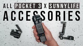 The BEST DJI Osmo Pocket 3 Accessories from SunnyLife [upl. by Buerger]