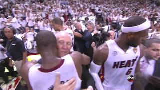 Gregg Popovich shares moment with LeBron and Wade [upl. by Saltsman]