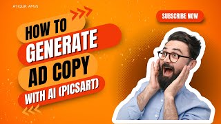 How to write effective Ad copy with AI Picsart for G Ads Meta Ads amp other [upl. by Neelrak]