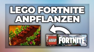 Lego Fortnite Samen anpflanzen amp Farm bauen  Tutorial [upl. by Rosel436]