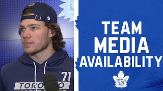 Maple Leafs Media Availability  Pregame vs Utah Hockey Club  November 24 2024 [upl. by Fishbein186]