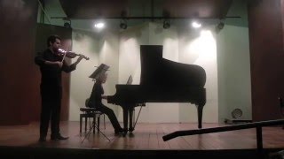 Francisco Mignone  Romanza para Violino e Piano  Wallace Cristovão [upl. by Srednas560]