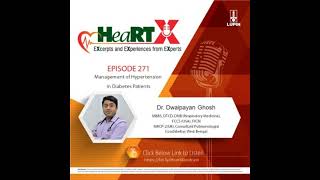 Management of Hypertension in Diabetes Patients  Dr Dwaipayan Ghosh [upl. by Ellynn999]