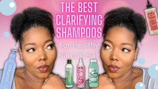 THE BEST CLARIFYING SHAMPOOS TO UP YOUR NATURAL HAIR GAME  Natural Hair Faves [upl. by Flossy]