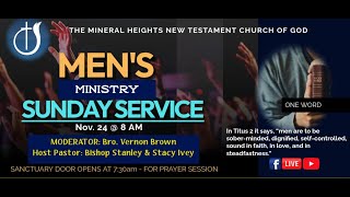 MHNTCOG Mens Ministry Sunday Service YT Stream Nov 24 [upl. by Etnecniv]