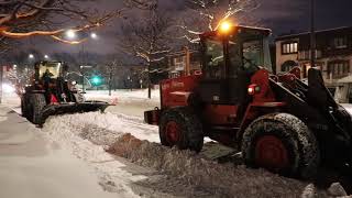 Tempette hivernale a Montreal le 08022020 [upl. by Adoc20]