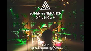 DRUMCAM Alectrona  Super Generation Live at FKY [upl. by Menken407]