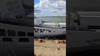 PampO ferries docking at Dover [upl. by Shriver]