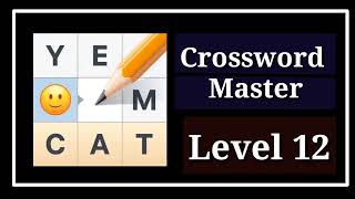 Crossword Master Word Puzzle Level 12 [upl. by Irena720]