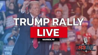 LIVE REPLAY President Trump Delivers Remarks at a Rally in Warren MI  11124 [upl. by Killion]