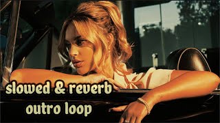 alina baraz  alone with you outro loop  slowed amp reverb [upl. by Innattirb]