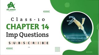 Class 10 bio ch 14 imp short and long questions Finally Revealed Guess Paper 2025 [upl. by Floyd840]