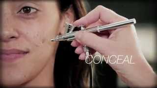 How to Use Airbrush for Flawless Makeup Application  KETT Airbrush Level 1  musebeautypro [upl. by Latoye]